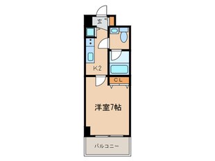 プロシ－ド新栄の物件間取画像